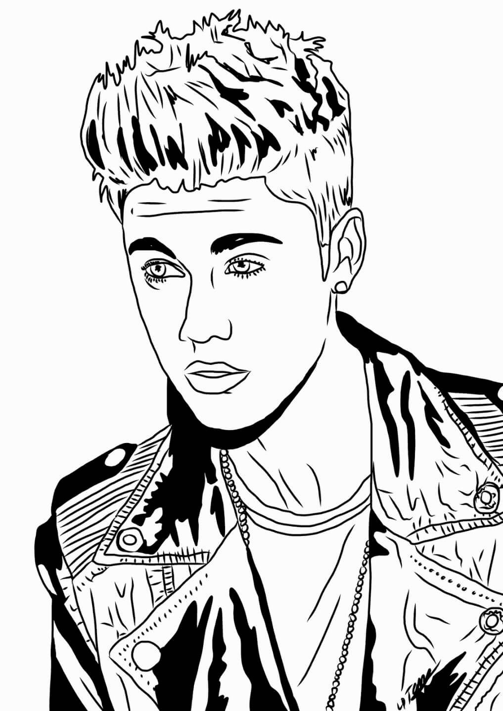 Dibujos de Justin Bieber