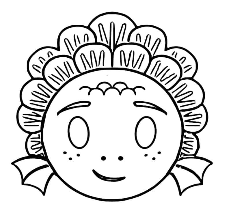 Dibujos de Luca Emoji para colorear