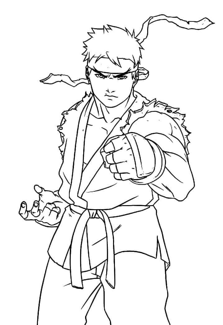 Dibujos de Ryu