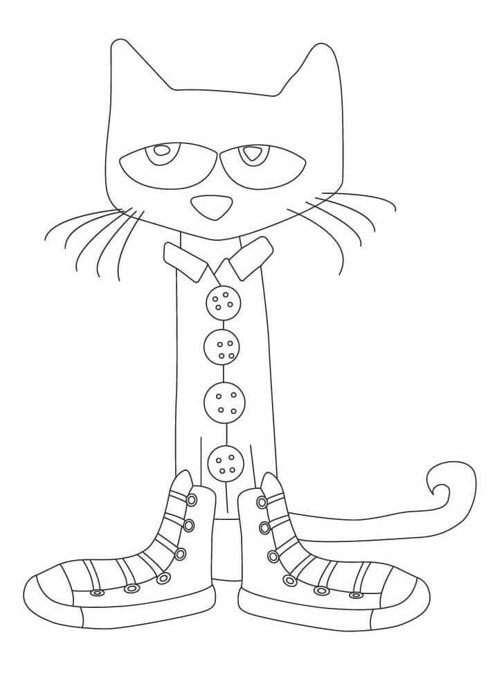 Pete The Cat Printable Template